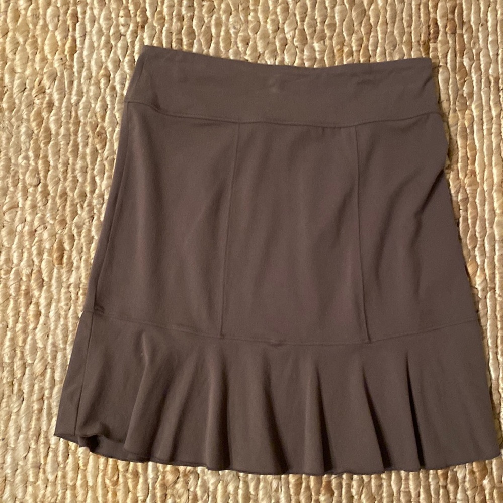 Athleta brown skirt